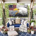 thumbnail image 1 of Hgallory Independence Day Decorations Congratulations Banner Hanging Flags Patriotic Decorations Photo Backdrops, 1 of 8