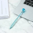 thumbnail image 1 of Matoen Large Diamond Ballpoint Pen, Colorful Crystal Bling Gem Pen for Freshmens s, Supplies Decorative Stationery, 1ml, 1 Piece, Blue, 1 of 5
