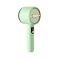thumbnail image 1 of Hgallory PVC Lint Remover for Clothes Furniture Blanket, Electric 6-Blade Lint Ball Remover Defuzzer, Household Sweater Shaver Depiller, USB Rechargeable, with 6-Leaf Blades, 1PC, Green, 1 of 6