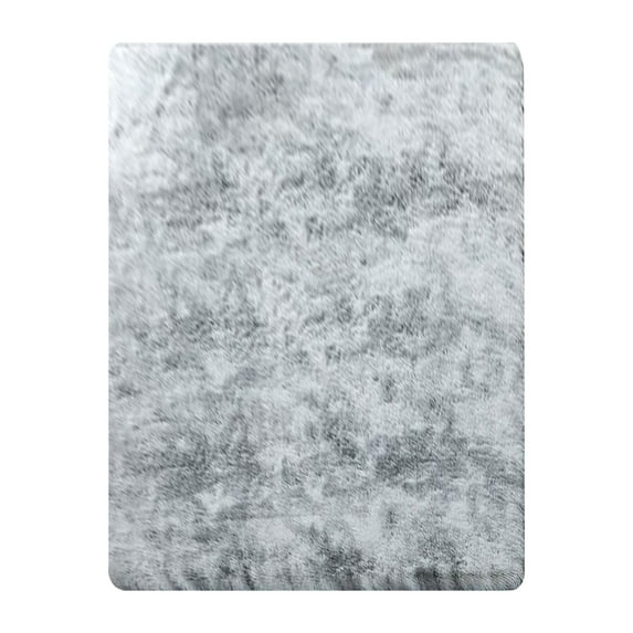 Hgallory Plush Floor Mats for Bedroom Living Room, Gradient Polyester Thick Non-Slip Floor Rugs, Solid Color Home Decor Kid & Pet Friendly Floor Rugs Doormat, 16"x47", 1 Pack, H, Rectangle