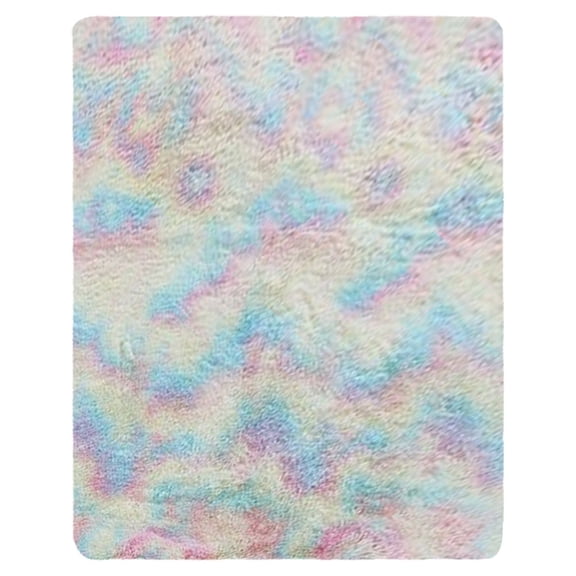 PureCasa Polyester Floor Mats for Bedroom Living Room, Gradient Soft Kid & Pet Friendly Non-Slip Floor Rugs for Entrance, Modern Style Home Decor Doormat, 16"x24", 1 Pack, Multicolor, Rectangle