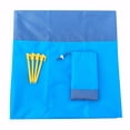 thumbnail image 1 of Hgallory Polyester Picnic Outdoor Blankets, Gradient Portable Foldable Picnic Mats for Beach Camping Hiking, with 1 x Carry Pouch, 4 x Stakes and 1 x Carabiner, 1PC, 79"x83", Blue, Rectangle, 1 of 9