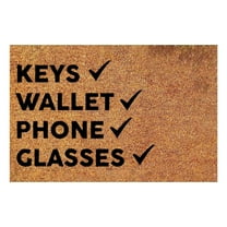 Hgallory Polyester Thick Floor Mats for Bedroom Living Room, Soft Non-Slip Floor Rugs for Entrance Sofa side, Home Decor Solid Color Floor Doormat Welcome Mats, 16"x24", 1 Pack, A, Rectangle