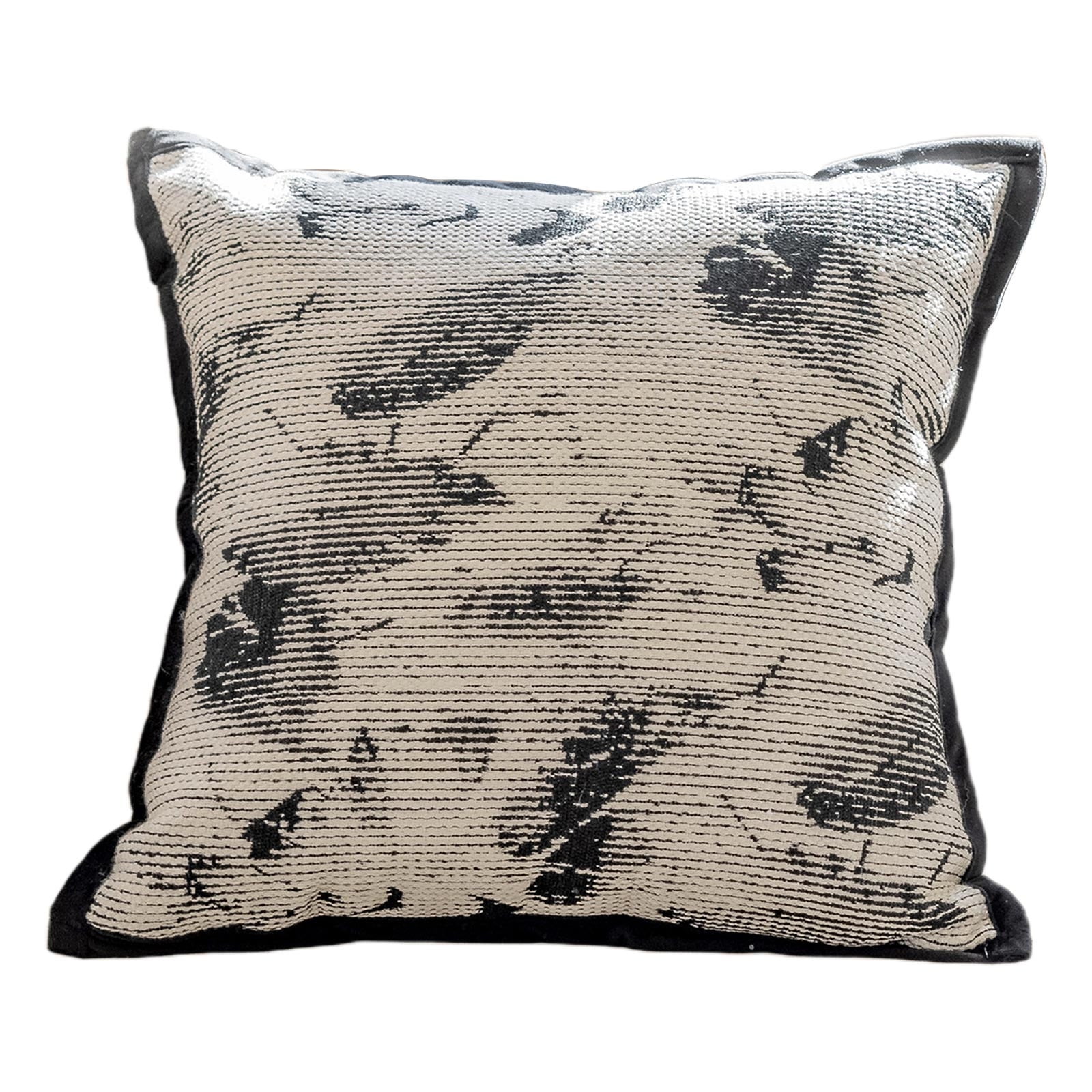 Hgallory Polyester Throw Pillow for Bed Sofa Couch, Household Throw Cushions Decorative Pillows for Indoor Outdoor, Modern Simple Style Home Decor for Living Room Bedroom, 18"x18", 1PC, A
