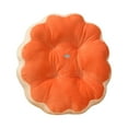 thumbnail image 1 of Hgallory Round Thick Seating Cushion for Home Office, Household Cotton Portable Non-Slip Breathable Floor Cushions Chair Pads for Indoor Outdoor, Modern Home Decor, 16.5"x16.5"x4", 1PC, Orange, 1 of 8