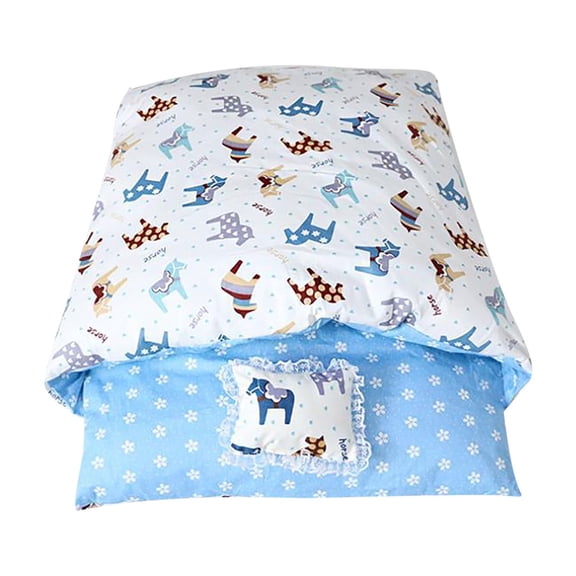 PureCasa Semi-Enclosed Dog Cat Bed Warm Quilt for Fall Winter, Comfortable Warm Fluffy Pet Pad House Thermal Kennel, Sleeping Cushion Pads for Small Cats Dogs, Round, 1 Pack, 25.6"x18", E