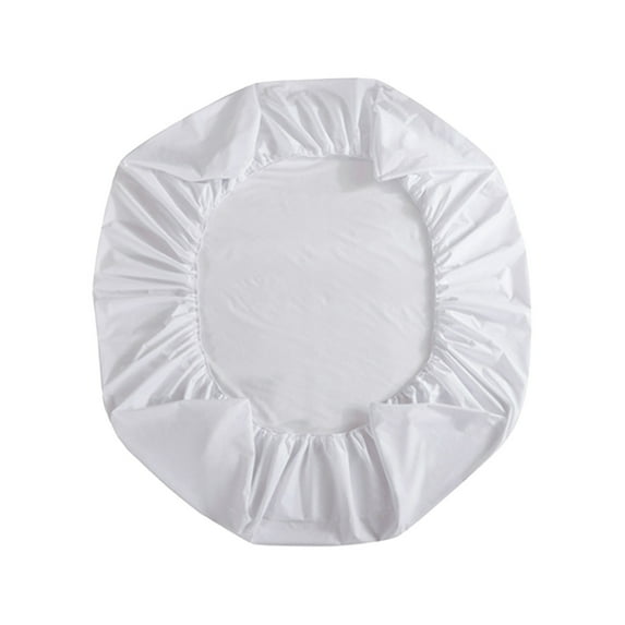 PureCasa Soft Bed Sheets for Home Bedroom Dormitary, Polyester Skin-Friendly Breathable Bed Sheet, Solid Color Modern Decor Home Bed Cover, Machine Washable, California Kingsize, 72"x85", 1PC, White