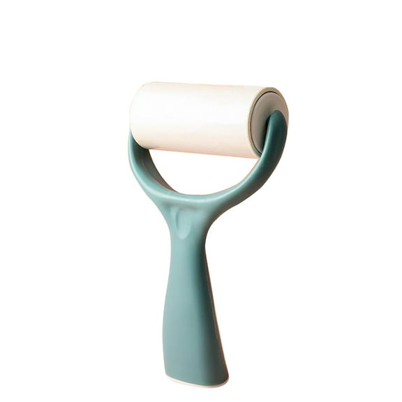 Hgallory Standable Lint Roller to Remove Pet Hair & Dust, Portable Household Sticky Lint Remover for Sofa, Clothes & Blanket, Home Supplies Pet Hair Adhesive Remover, 7.1"x3.9"x2", 1PC, Blue