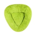 thumbnail image 1 of PureCasa Thick Soft Dog Cat Bed for Winter, Plush Fluffy Cotton Pet Bed Kennel, Comfort Cushion Sleeping Pad for Small Cats Dogs, Solid Color Modern Decor, Triangle, 1 Pack, M 20"x20", Green, 1 of 5