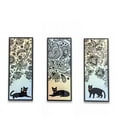 thumbnail image 1 of Matoen Translucent Cute Cat Bookmarks Creative Book Page Clip, Aesthetic Abstract Bookmark for Reading Lovers Book Supplies, 4.6"x1.8", 6PCS, Black Cat & Flower, 1 of 4
