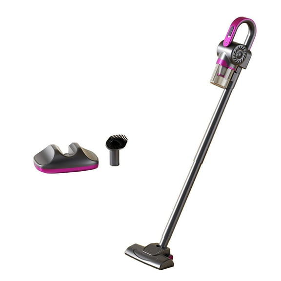 HgalloryHousehold Stick Vacuum Cleaner with 30min Runtime, 4-in-1 Wireless Vacuum Cleaner for Pet Hair, Carpet & Hardwood Floor, Lightweight Mite Remover, 2000mAh, 11kPa, 1PC, Purple