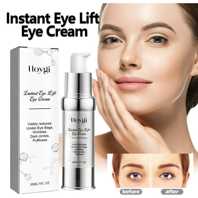 Hgferr Skin Care,Instant Eye Lift Eye Cream AntiingWrinkle Serum