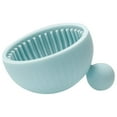 Hgheuy Brush Cleaning Pad Silicone Makeup Cleaning Scrub Floor Bowl Portable Washing Tool Makeup