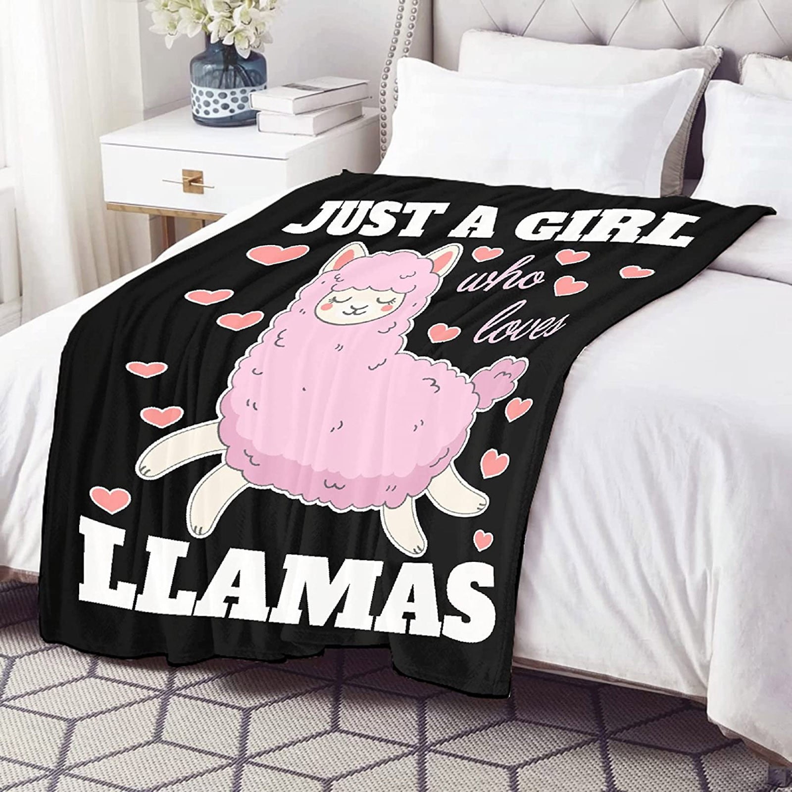 Hgheuy Christmas Flannel Blanket Air Conditioning Blanket Thickening ...