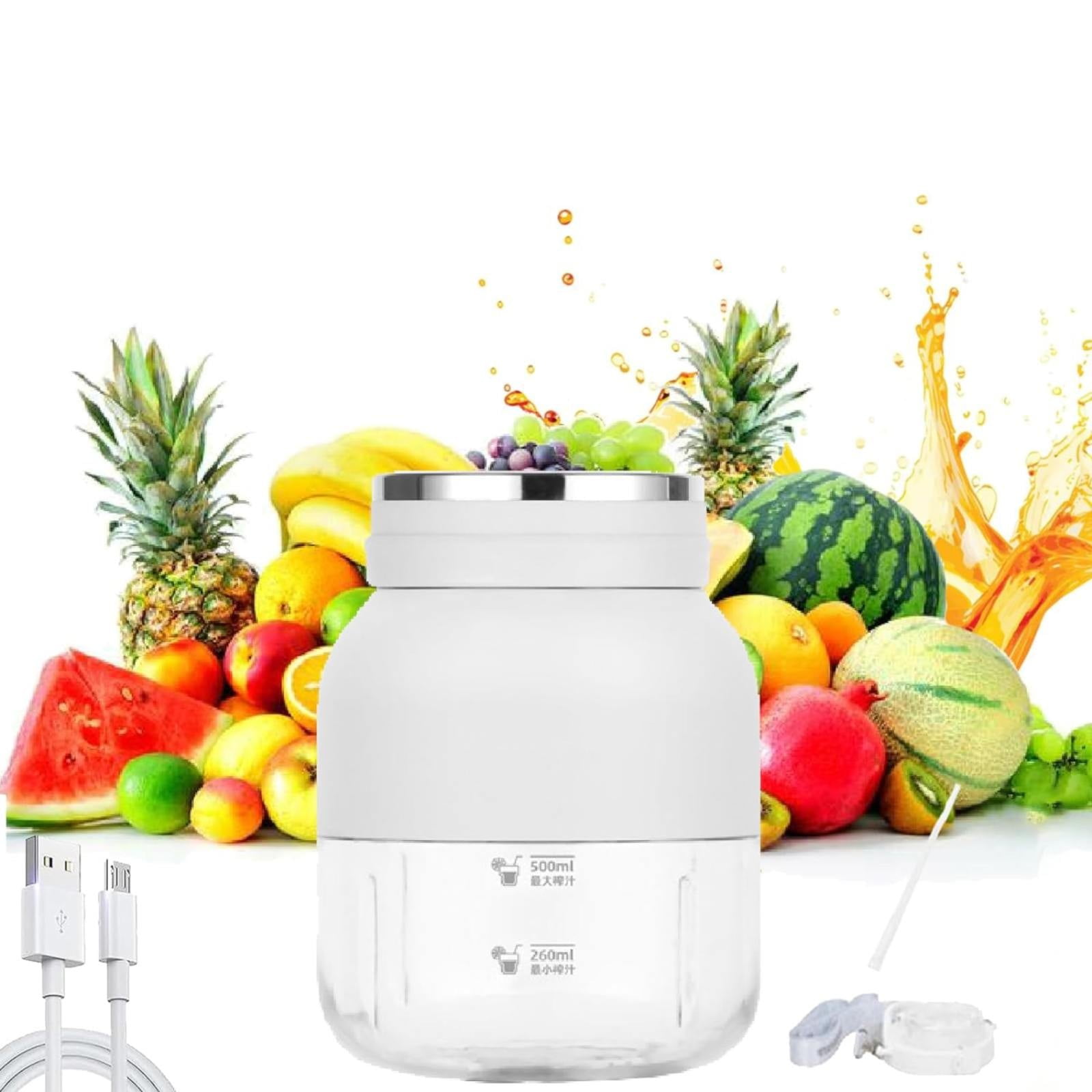 Hgheuy Multi Purpose Large Capacity Juicing Bottle USB Rechargeable