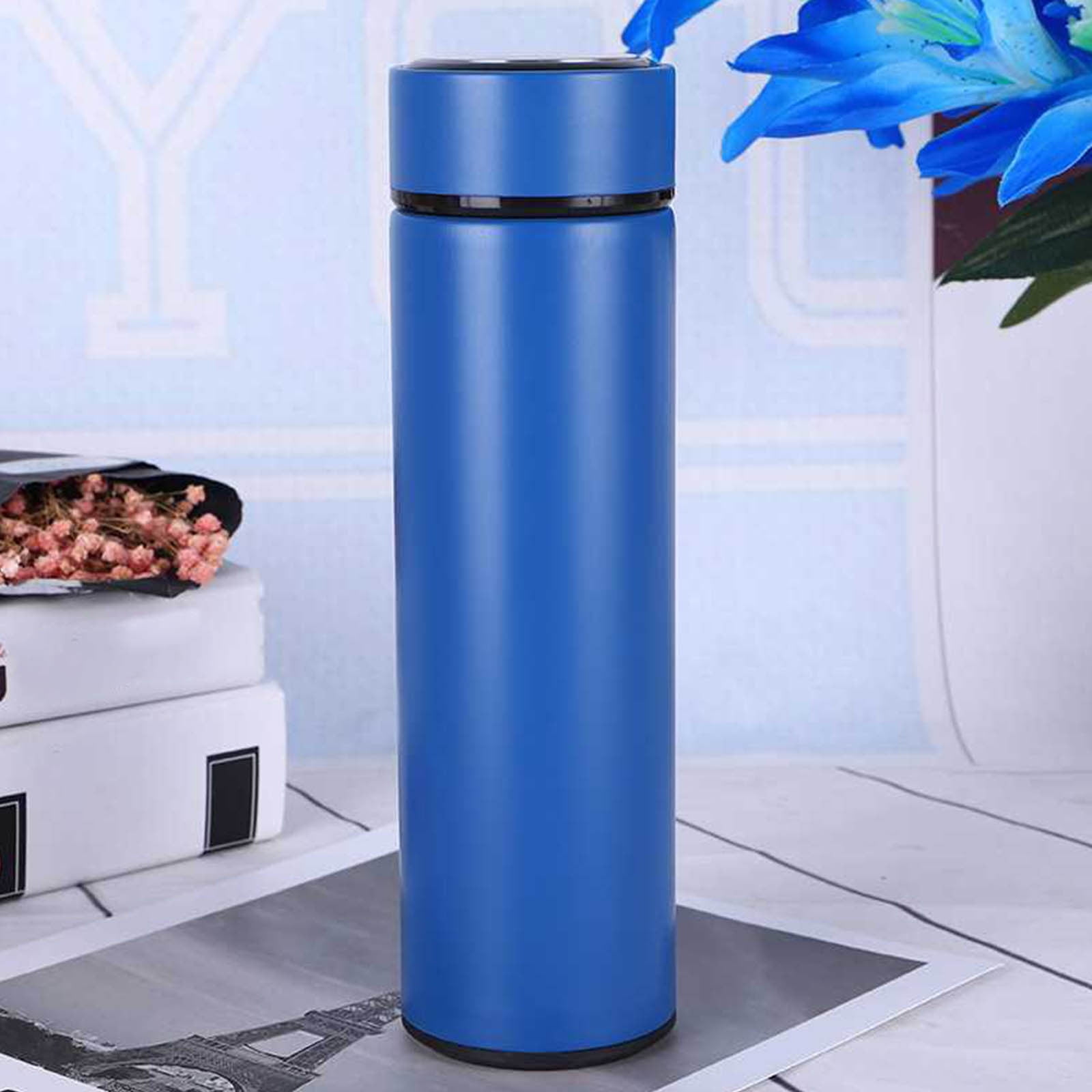 Hglyxoae Business Home Thermo Stainless Steel Water Bottle with Tea