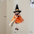 thumbnail image 1 of Eliaeconx Eliaeconx Halloween Inflatable Decoration Inflatable Pumpkin Ornament Patio Decoration Giant Halloween Inflatable Stacked Pumpkins with Witch's Hat, 1 of 5