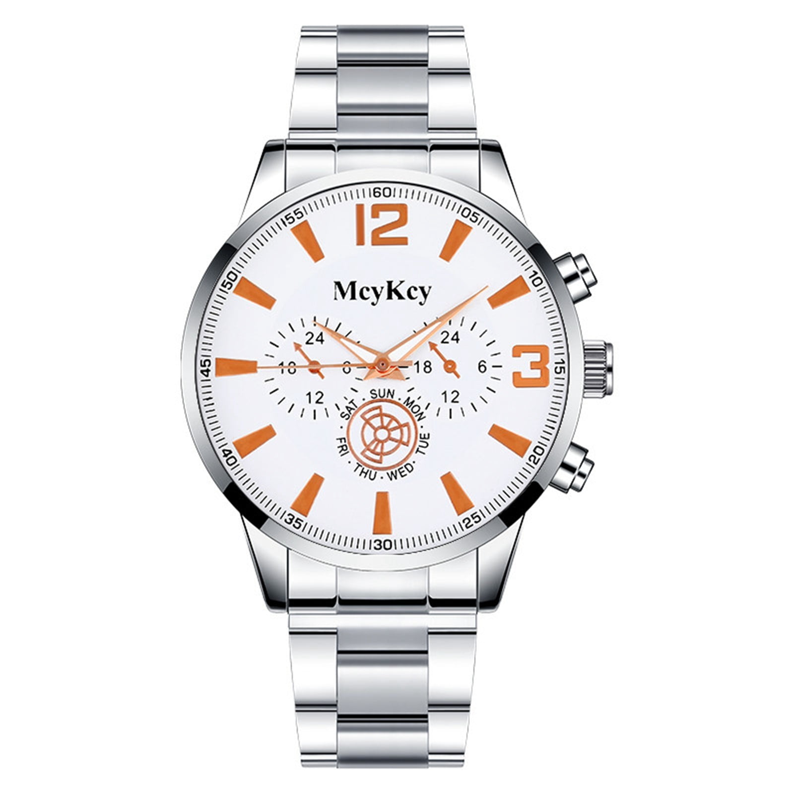 Hgrintd Gifts for Him Watch for Men Valentine s Day Gifts Luxury Watches Quartz Watch Stainless Steel Dial Casual Bracele Watch Valentine s Day Birthday Day Gifts Walmart