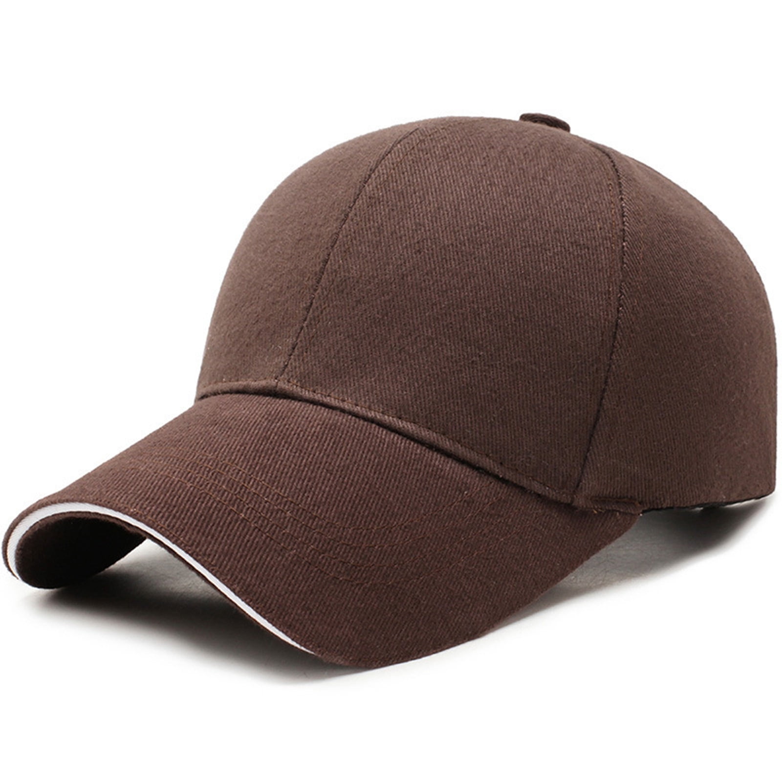 XibeiTrade Retro Cotton Baseball Cap - Black & Yellow, Adjustable, One Size Fits Most (54-60cm)