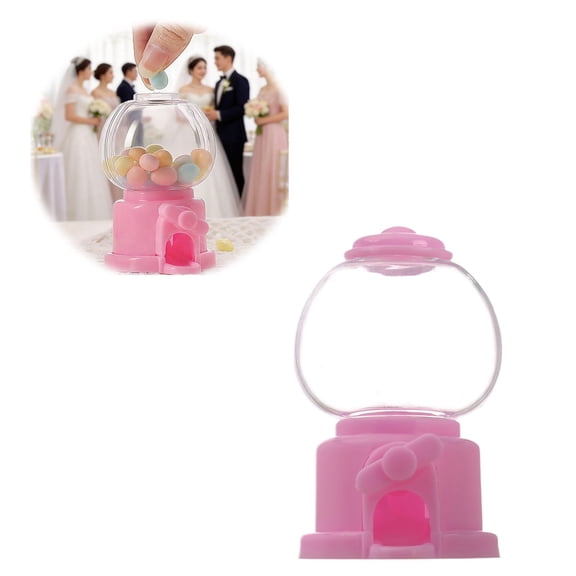 Hgtduk Candy Dispenser, Candy Machine for Wedding Bridal Shower Birthday, Candy Jars Decorations, Party Supply