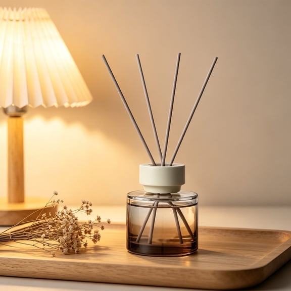 Hgtduk Glass Aroma Diffuser for Living Room, D