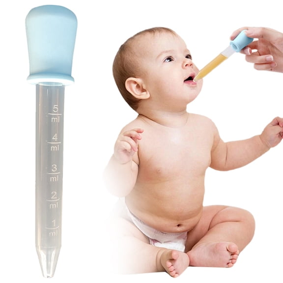 Hgtduk Graduated PiP^ette, 5ml Liquid Feeding, Home Supply Dropper, Kitchen Lab Transfer Tool