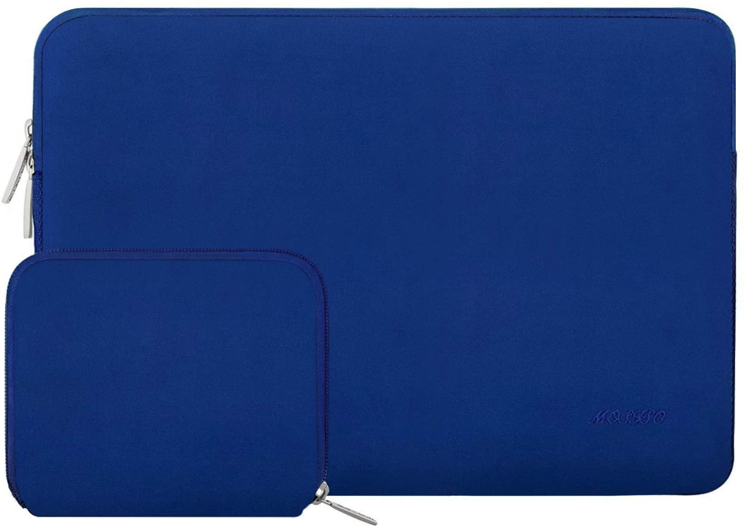 MOSISO Laptop Aktetas Compatibel met 13-13,3 Inch Laptop, Notebook, MacBook Air/Pro, Polyester Multifunctioneel Mouw Verdragend Zak, Roze