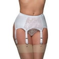 thumbnail image 1 of Hhchenyulemon High Waist Garter Belt Mesh Suspender Belt 6 Straps Garter Belt, 1 of 5