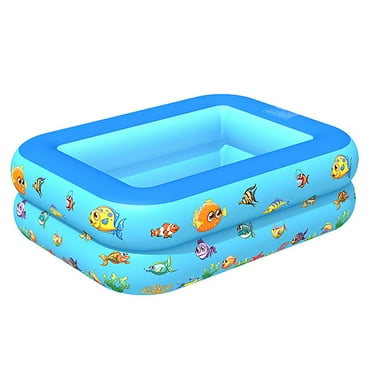 Hhchenyulemon Kiddie Pool Rectangle 22.81” 22.81”