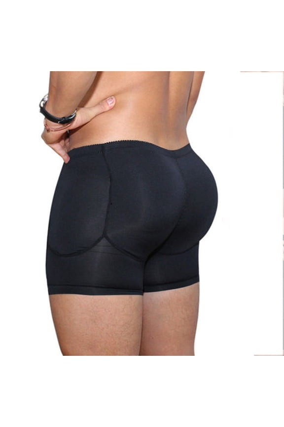 Men Body Shaper Seamless Butt Lifter Panty Shapewear Boxers Underwear