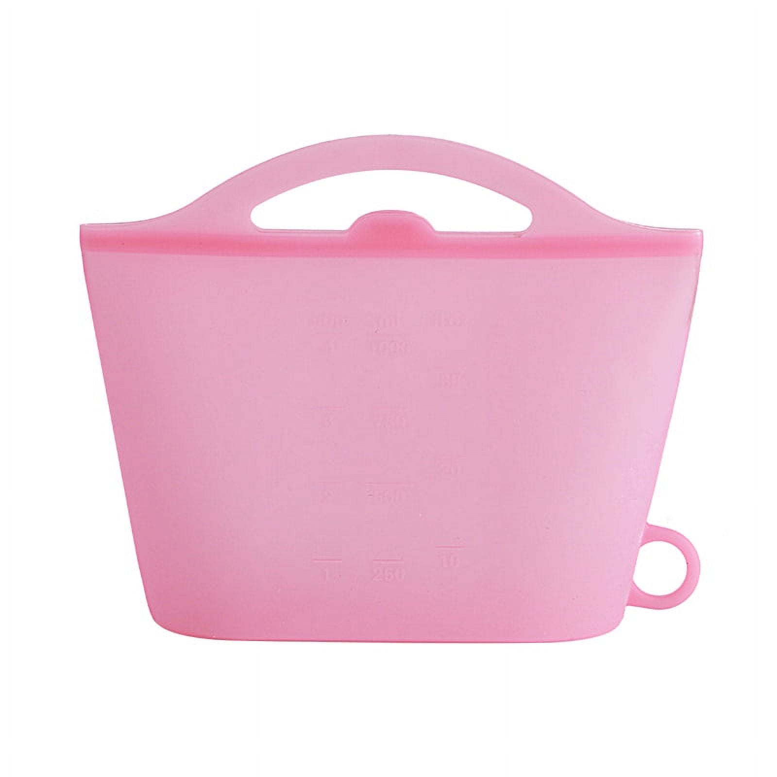 Hhdxre Silicone Food Storage Bag Reusable Ziplock Bags for Food Storage