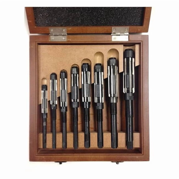 A-H 8 Piece High Speed Steel Adjustable Blade Reamer Set 2006-0026