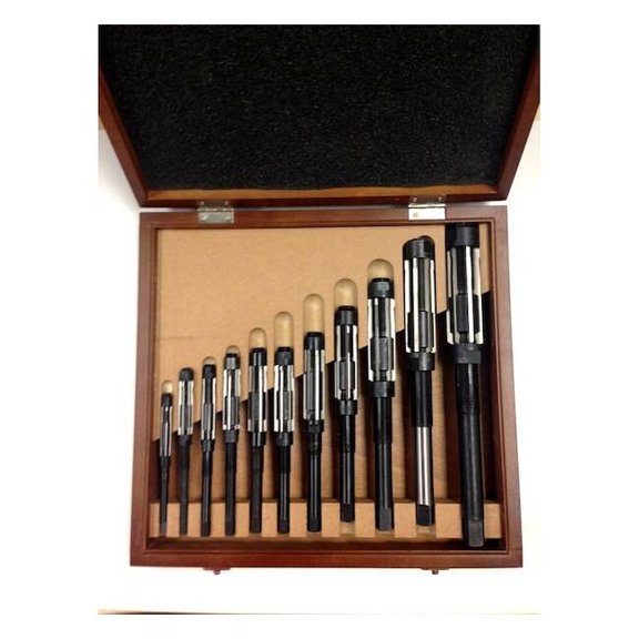 Hhip A-K 11 Piece High Speed Steel Adjustable Blade Reamer Set 2006-0028