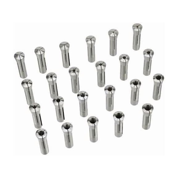 Hhip 1/16-3/4" By 32Nds 23 Piece R8 Collet Set 3900-0009