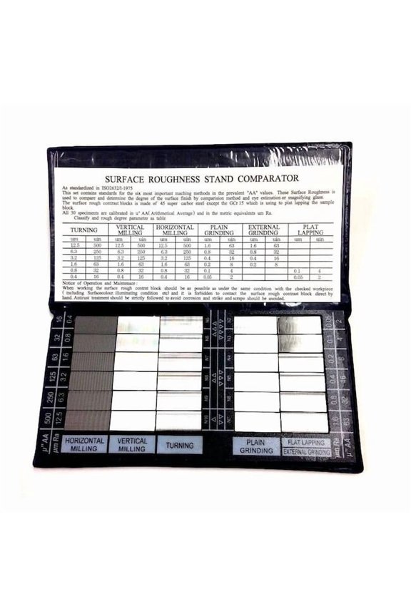 30 Piece Composite Set Of Roughness Standards 4101-0030