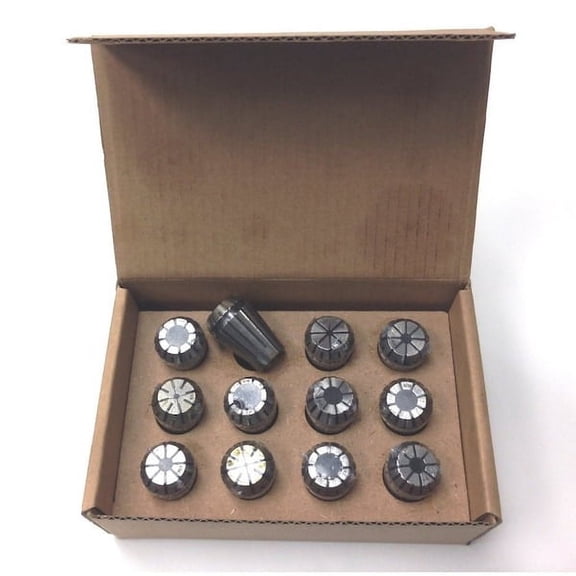 Hhip Er20 12 pcsSpring Collet Set 1/16 1/2 3900-5205