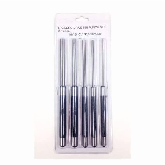 Hhip 5 Piece Extra Long Drive Pin Punch Set 8600-4103