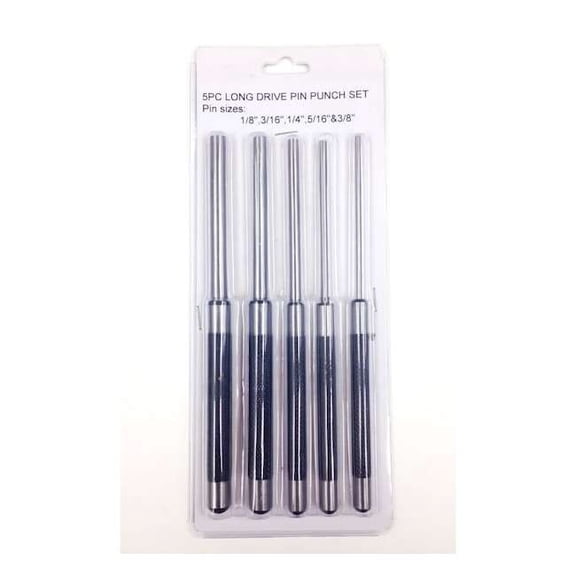 Hhip 5 Piece Extra Long Drive Pin Punch Set 8600-4103