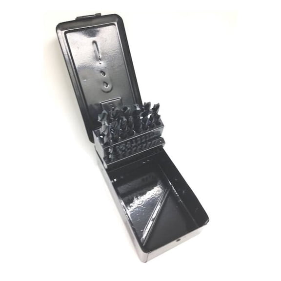 Hhip 25 Piece 1-13mm X .5mm High Speed Steel Metric Jobber Drill Set 5000-0007