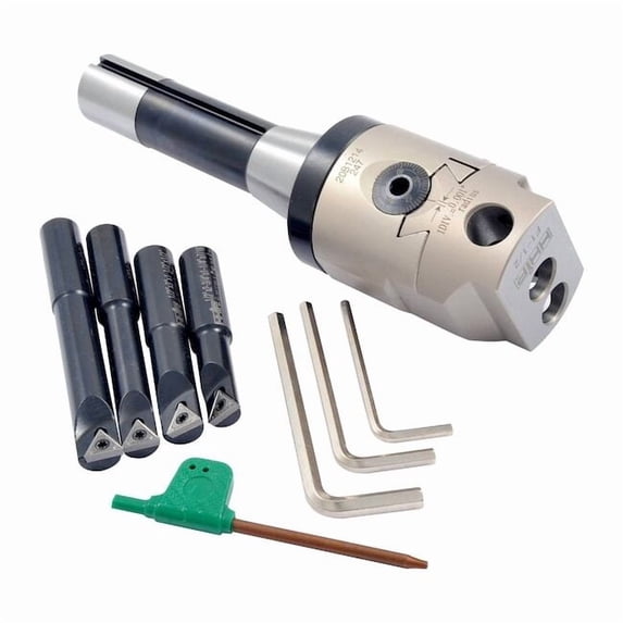 Hhip Indexable Tool Set,w/2" Boring Head R 1001-0201