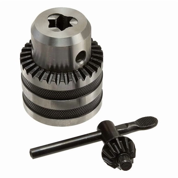 Hhip Jt6 Drill Chuck,w/Key 1/32-1/2" 3700-0103