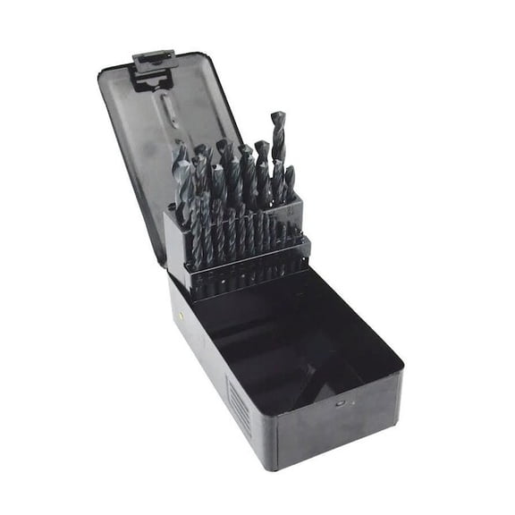 Hhip 29 Piece M35 Cobalt Drill Set 1/16-1/2" By 64ths 5000-0011