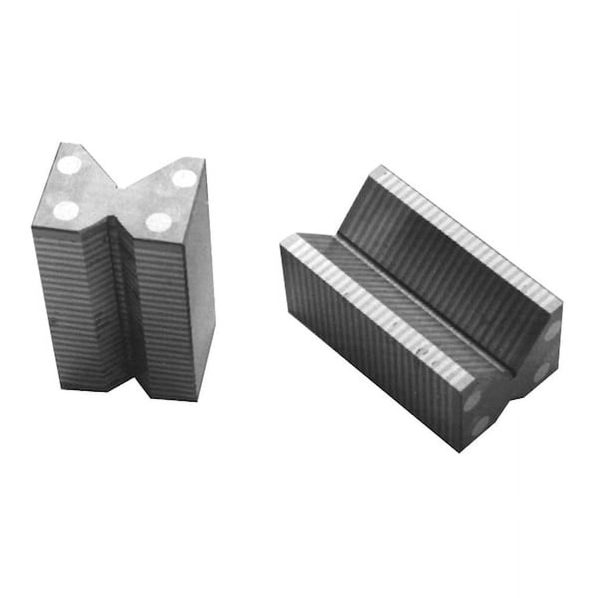 Hhip Super Vee Block Set - USA (3402-0958), Blocchi A V Di Precisione Temprati Con Ponti E Prismi Per Officina Meccanica - 4