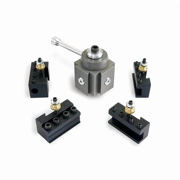 Mini Aluminum Quick Change Tool Post & Holder Kit 3900-5350