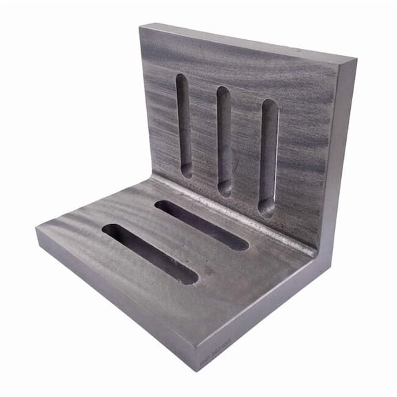 6 X 5 X 4-1/2 Open End Slotted Angle Plate 3402-0203