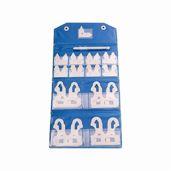 Hhip 25 Piece Radius Gage Set In Plastic Case 4901-0040