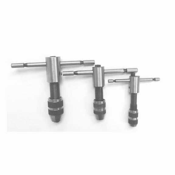 3 Piece Ratchet T-Handle Tap Holder Set 3900-0240