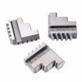 thumbnail image 1 of 3 Piece Steel Internal Hard Jaw Set For 8" 3-Jaw K11 200 Lathe Chuck, 1 of 1