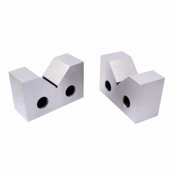 2 X 7/8 X 1" Steel V-Block Set 3402-1302