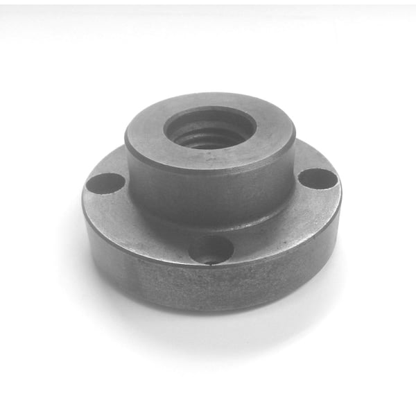Hhip 3900-3211 Mandrino A 3 Griffe Con Piattello Filettato 1-10, Diametro 10.2 Cm, In Acciaio, Da Lavorare Per Concentricità - 2
